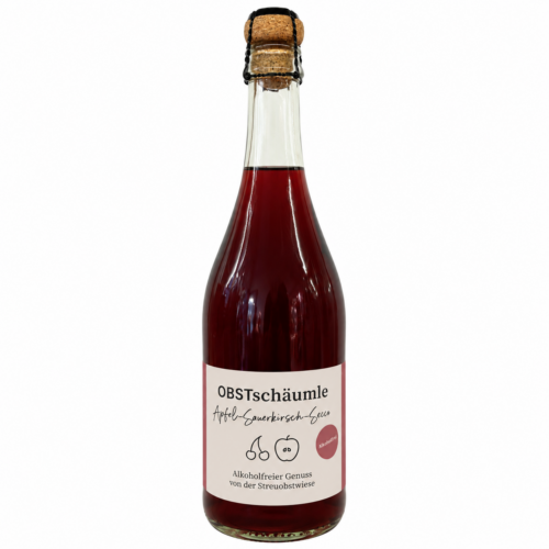 OBSTschäumle Apfel-Sauerkirsch-Secco alkoholfrei