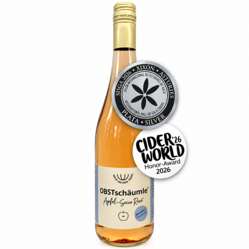 OBSTschäumle Apfel rosé alkoholfrei